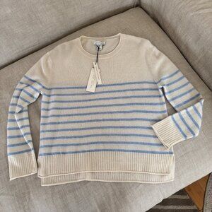 Rachel Zoe Striped Cashmere Sweater